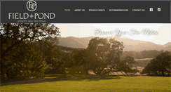 Desktop Screenshot of fieldandpond.com
